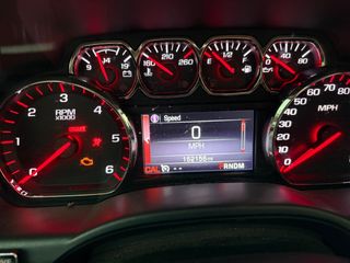 2015 GMC Sierra 1500 SLE - Interior Dashboard With Vehicle Running Image